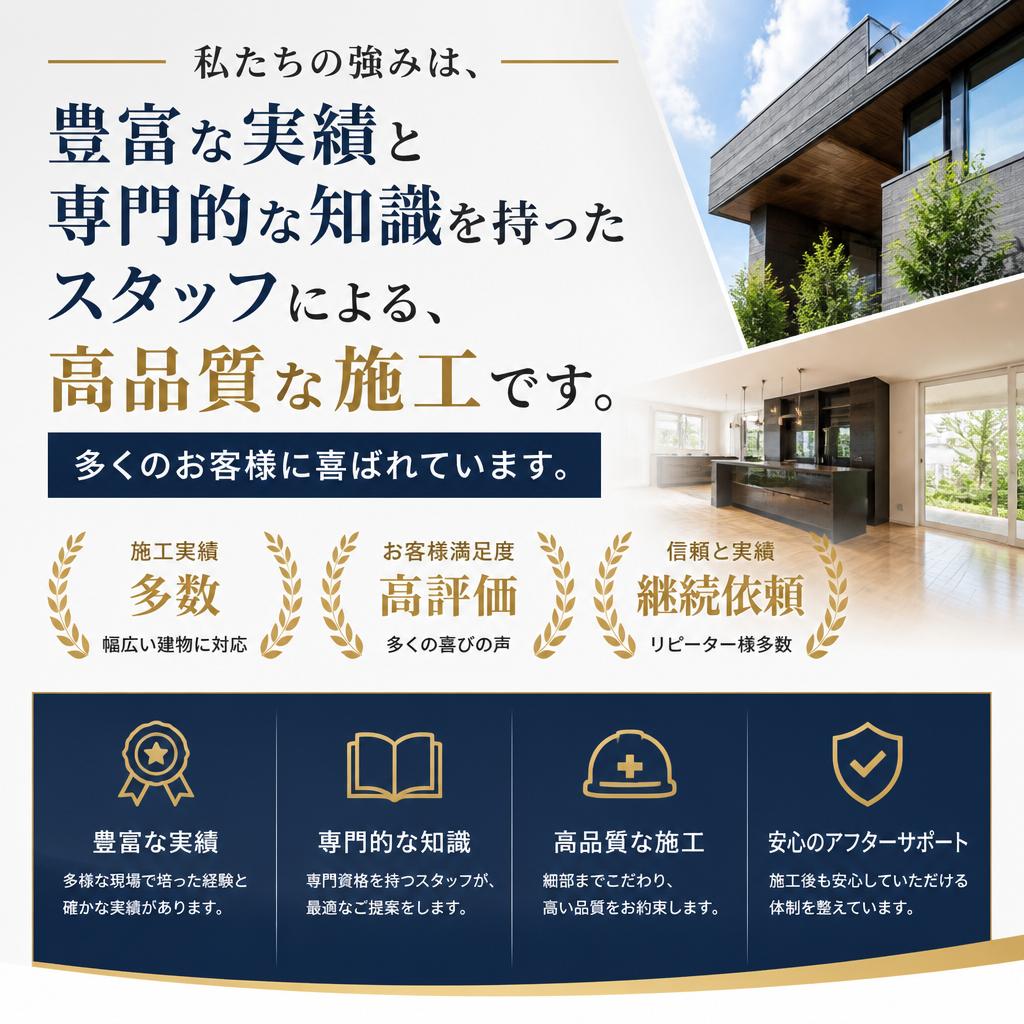 選ばれる理由