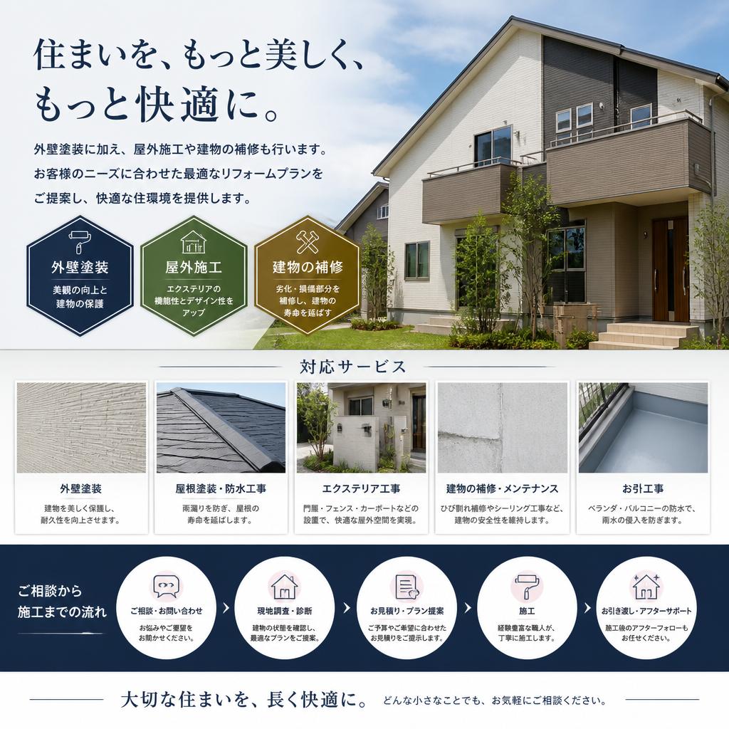 2. 当社の提供するリフォームサービス